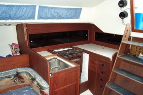 the aft stbd quarter / galley